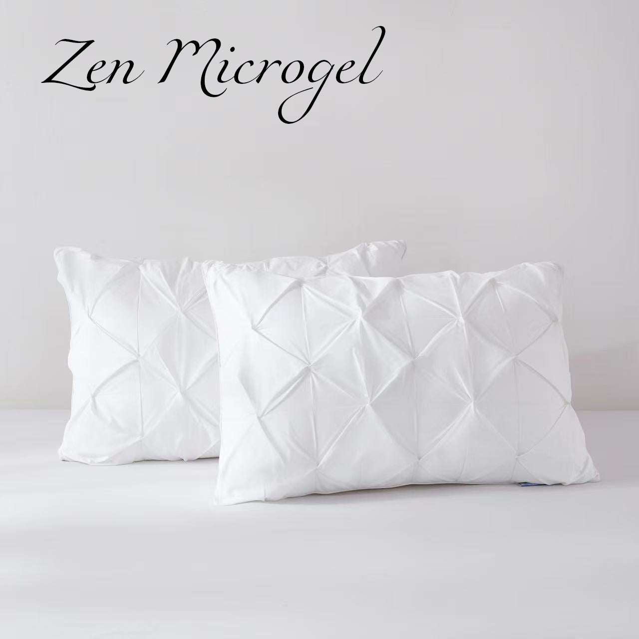 Pernă umplutură microgel față 100% Bumbac (Zen Microgel) - 50cm X 70cm